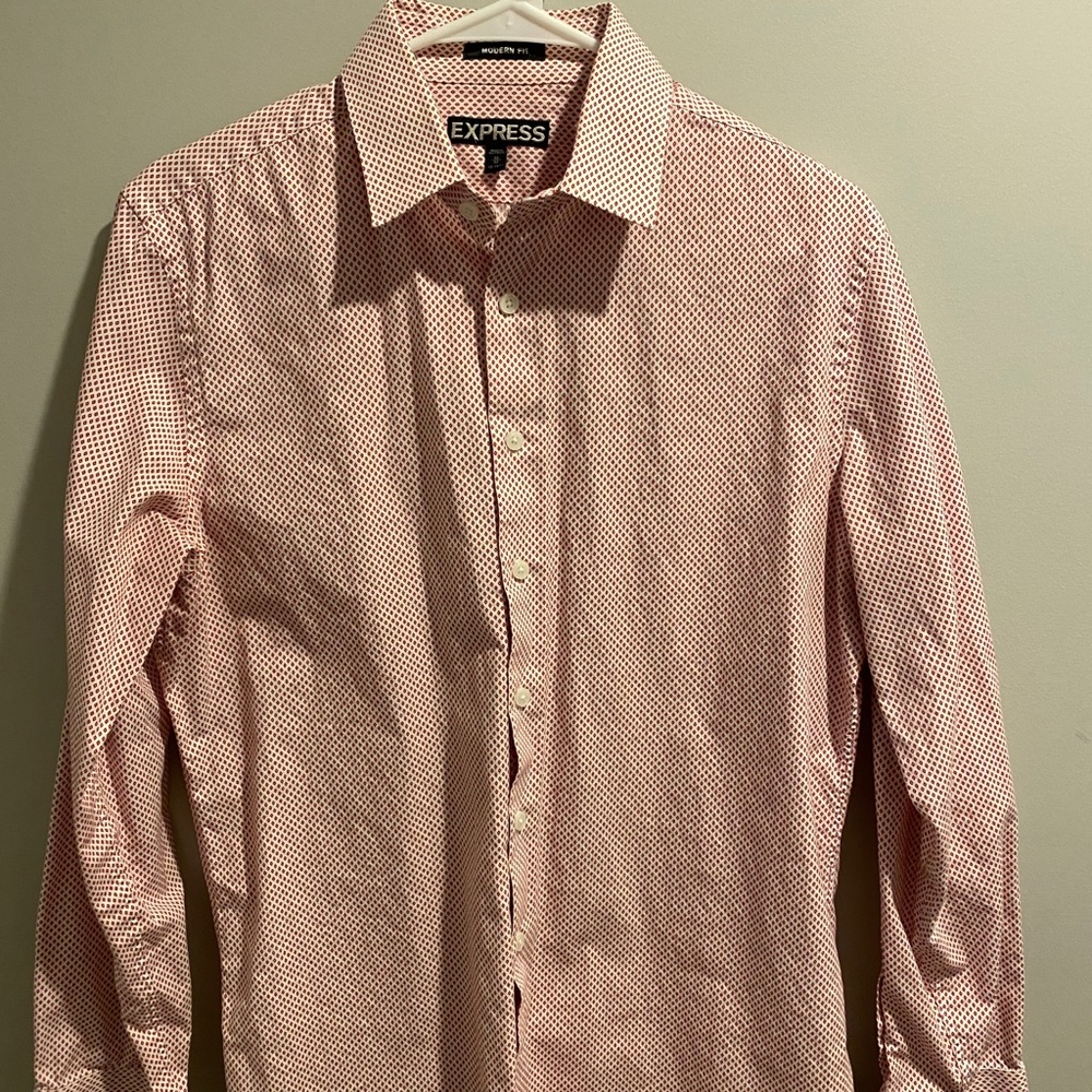 Express Modern Fit Dress Shirt - M